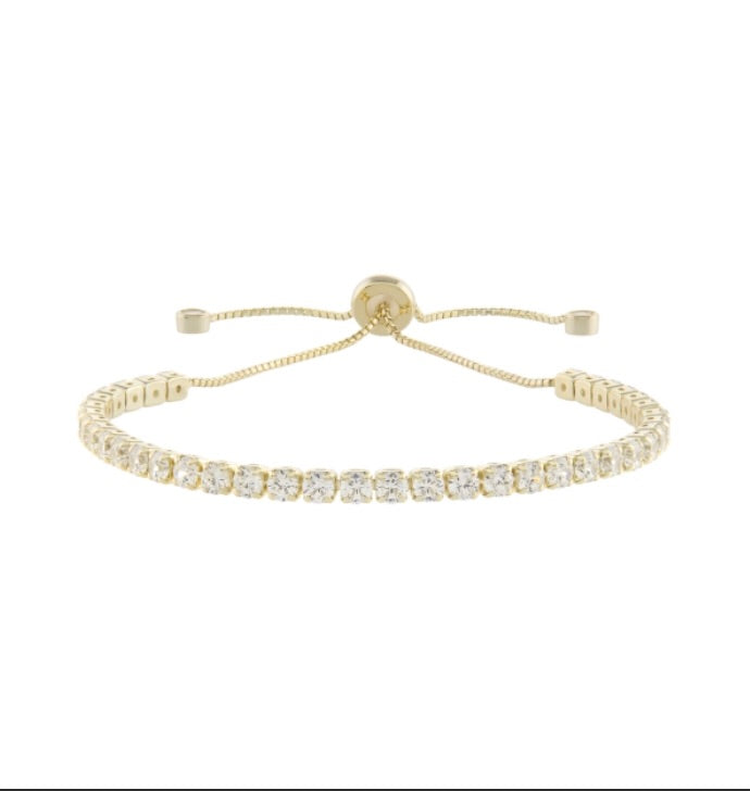 Pullback Tennis Bracelet - Retail Therapy Jewelry
