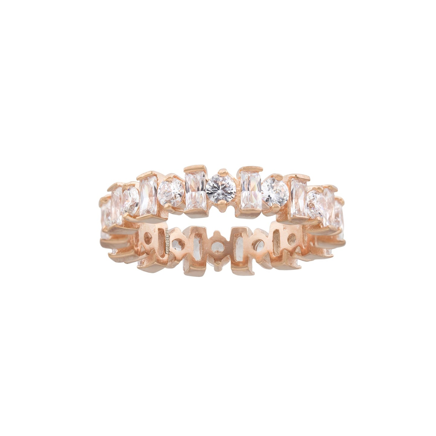 Asymmetric Eternity Band - Retail Therapy Jewelry