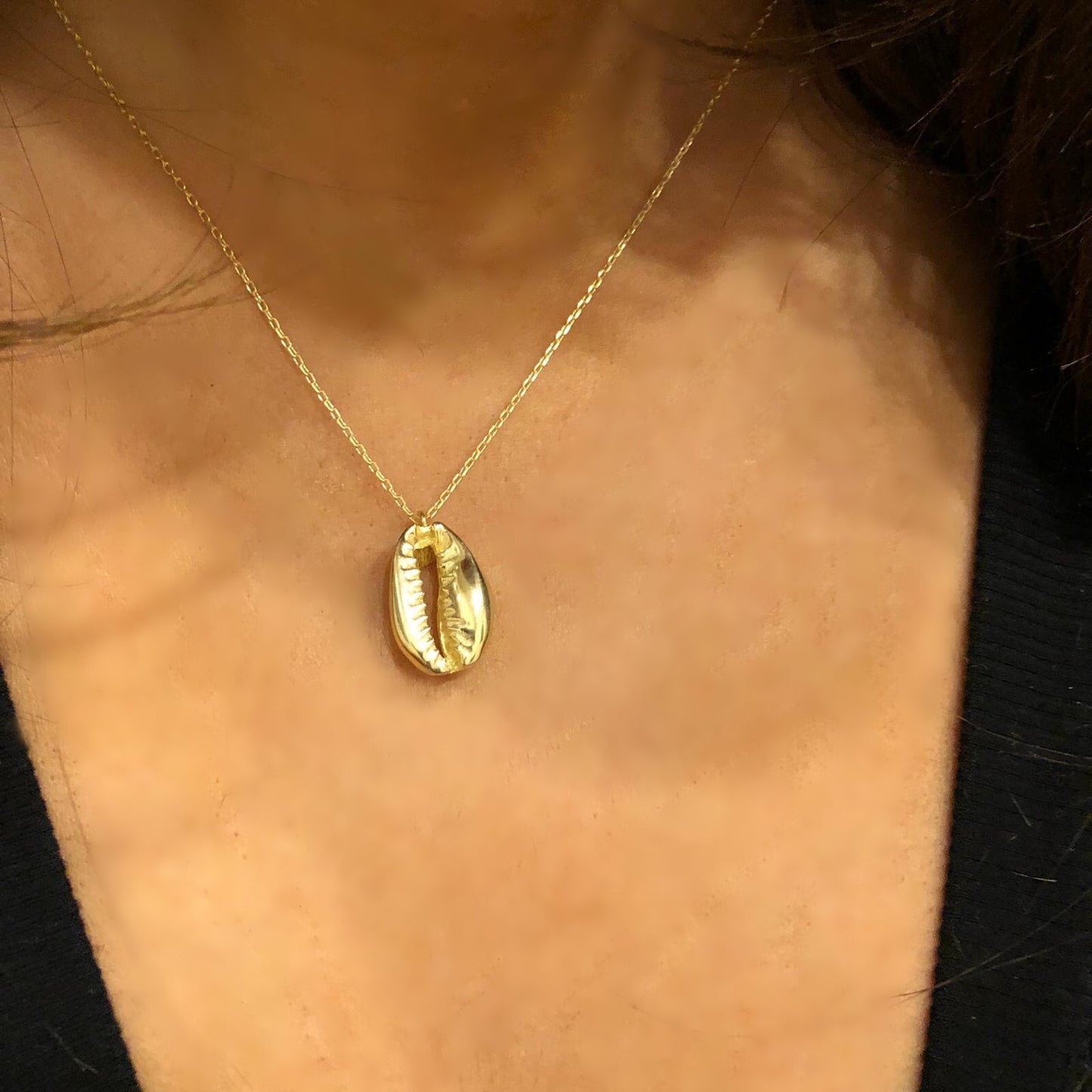Gold Shell Necklace