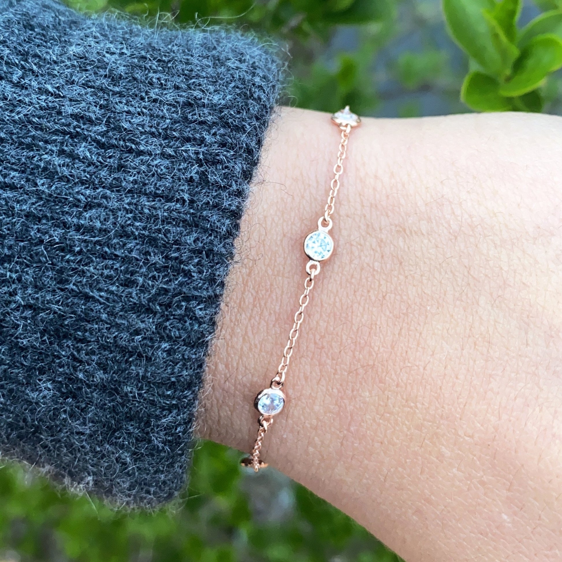 Diamond By The Yard Bracelet - Retail Therapy Jewelry
