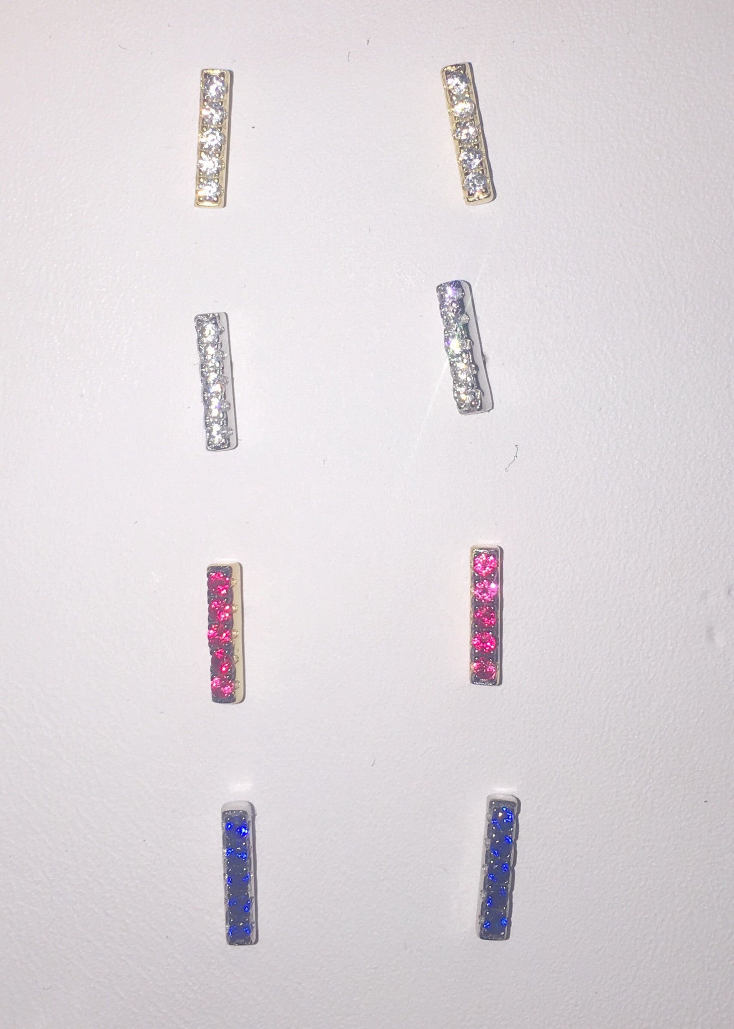 Lexi Line Stud Earrings - Retail Therapy Jewelry