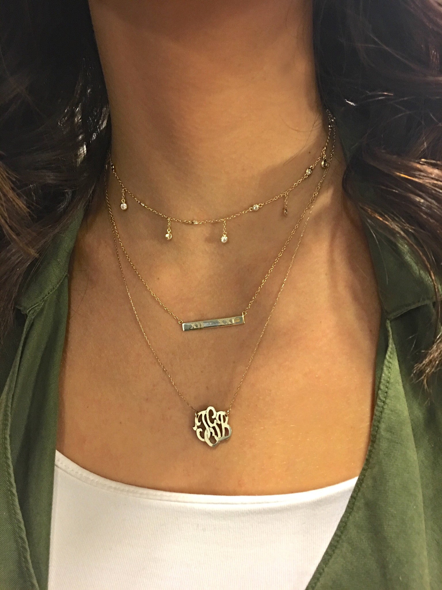 Diamond By the Yard Chain Choker - Retail Therapy Jewelry