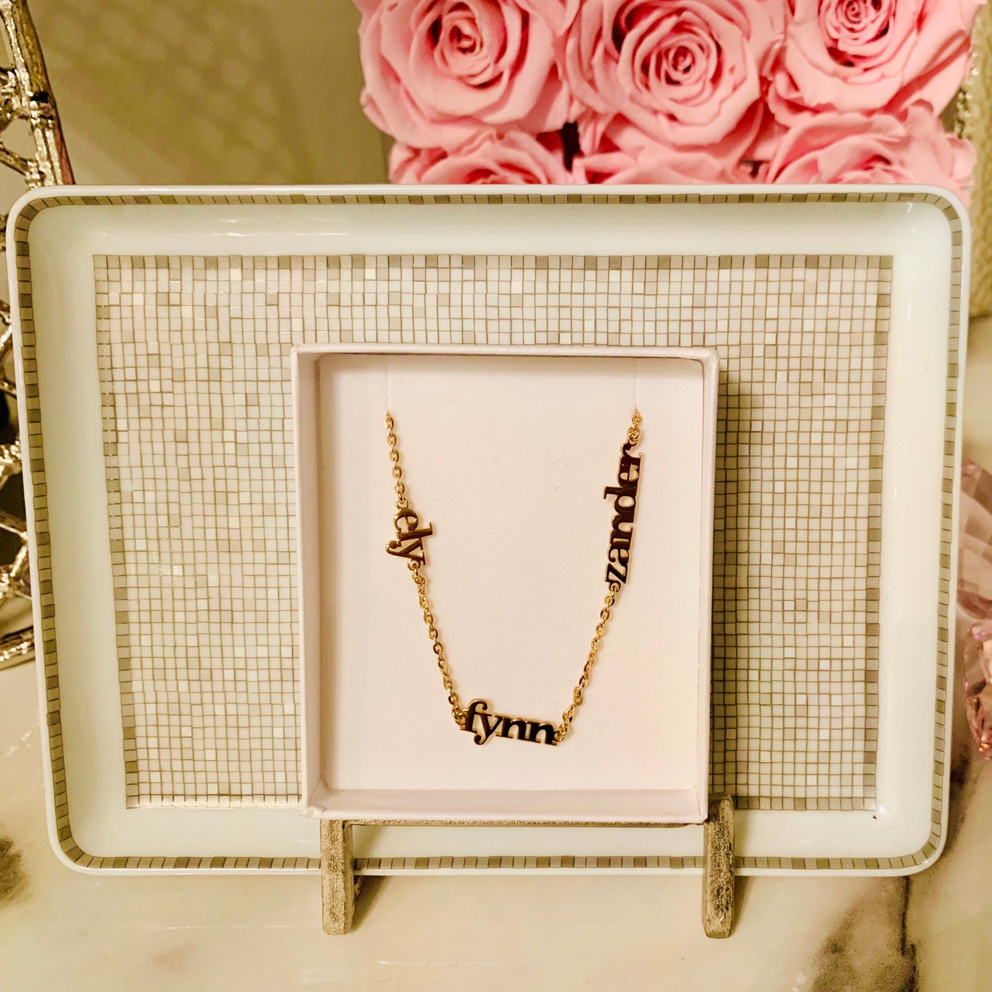 Lowercase Mommy Necklace - Retail Therapy Jewelry