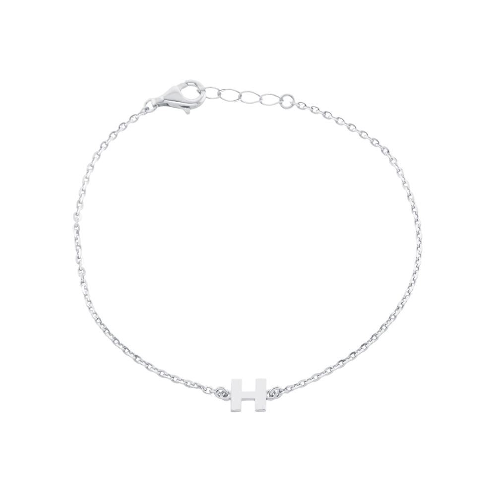 Initial Uppercase Bracelet - Retail Therapy Jewelry