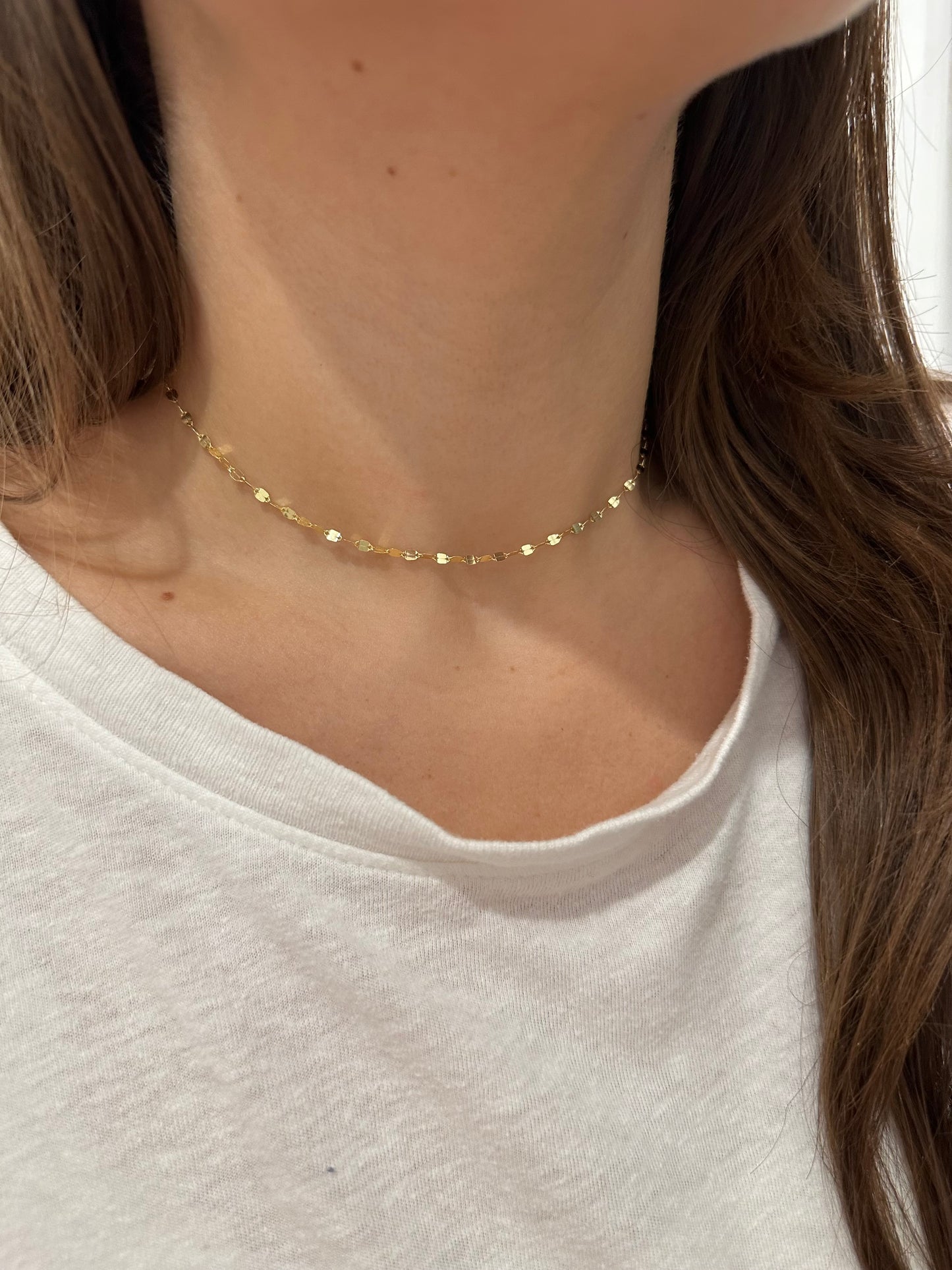 Carly Shiny Choker