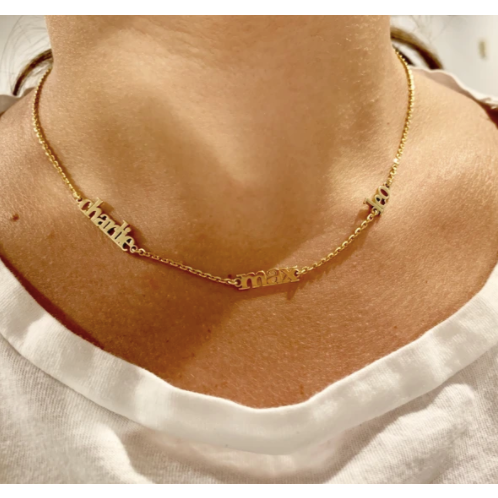 Lowercase Mommy Necklace