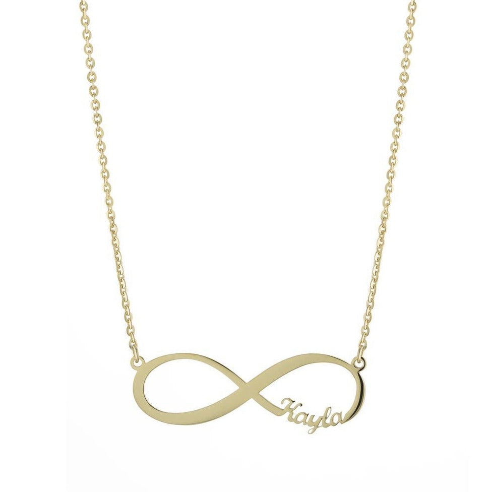 Infinity Personalized Necklace - Retail Therapy Jewelry
