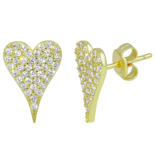 Big Heart Earrings - Retail Therapy Jewelry