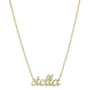 Customized Script Name Necklace