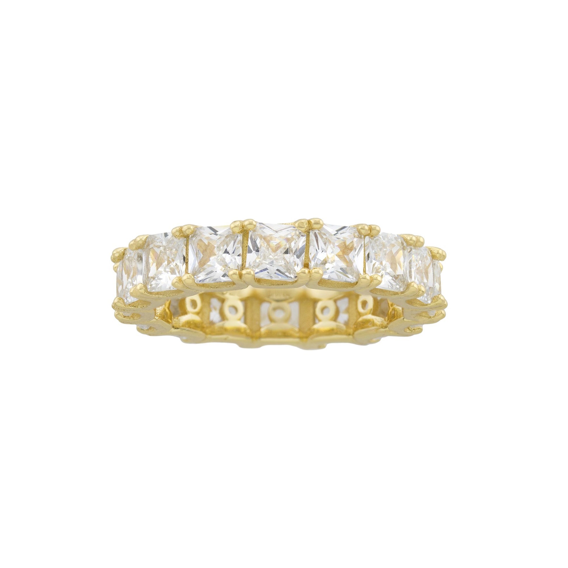 Square Eternity Band - Retail Therapy Jewelry