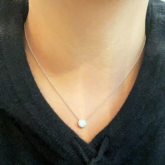 Bezel Necklace - Retail Therapy Jewelry