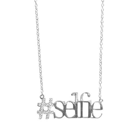 Hashtag Selfie Necklace - Retail Therapy Jewelry