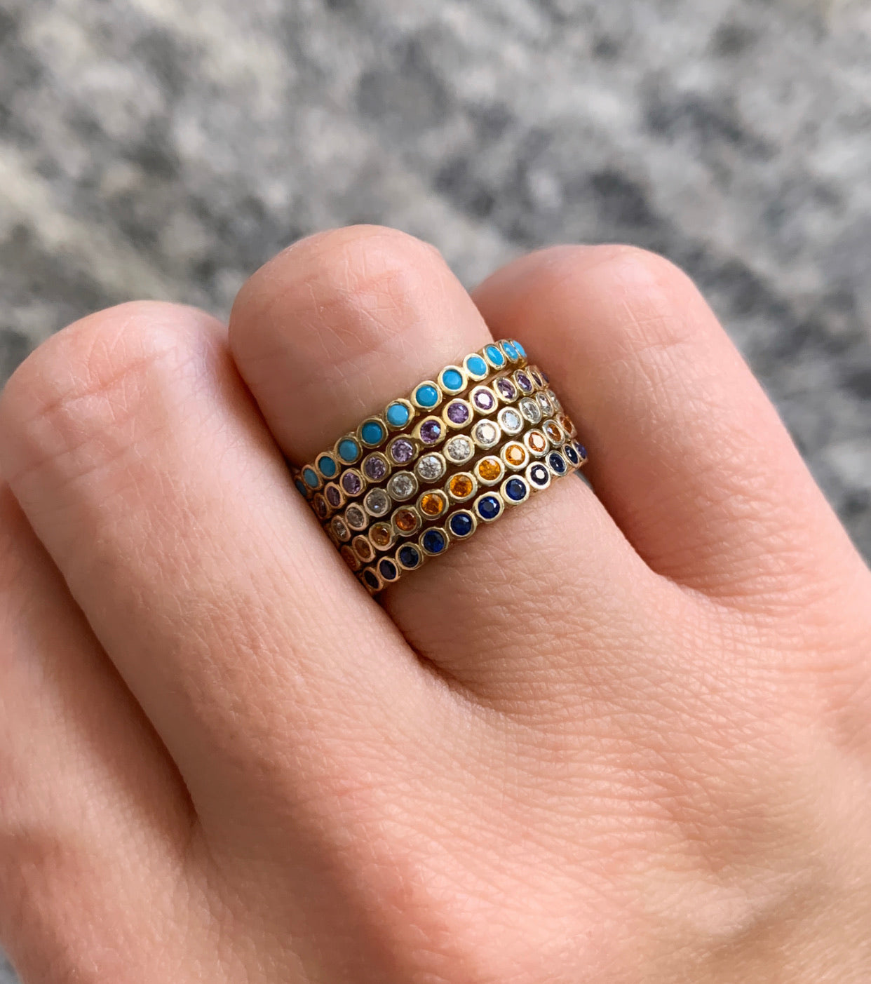 Susana Colorful Stackable Band