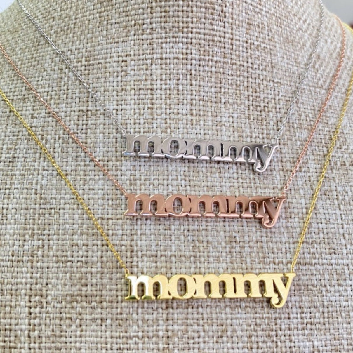 “mommy” Necklace