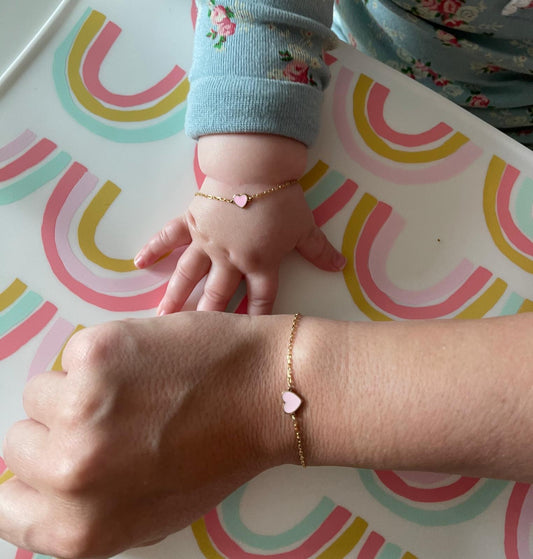 Mommy & Me Heart Bracelet