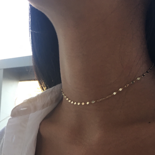 Carly Shiny Choker - Retail Therapy Jewelry