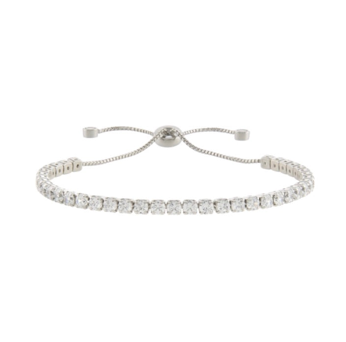 Pullback Tennis Bracelet - Retail Therapy Jewelry