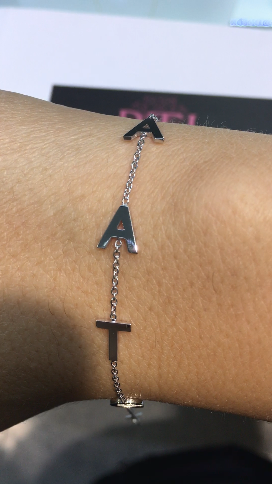 14K Riley Initial Bracelet - Retail Therapy Jewelry