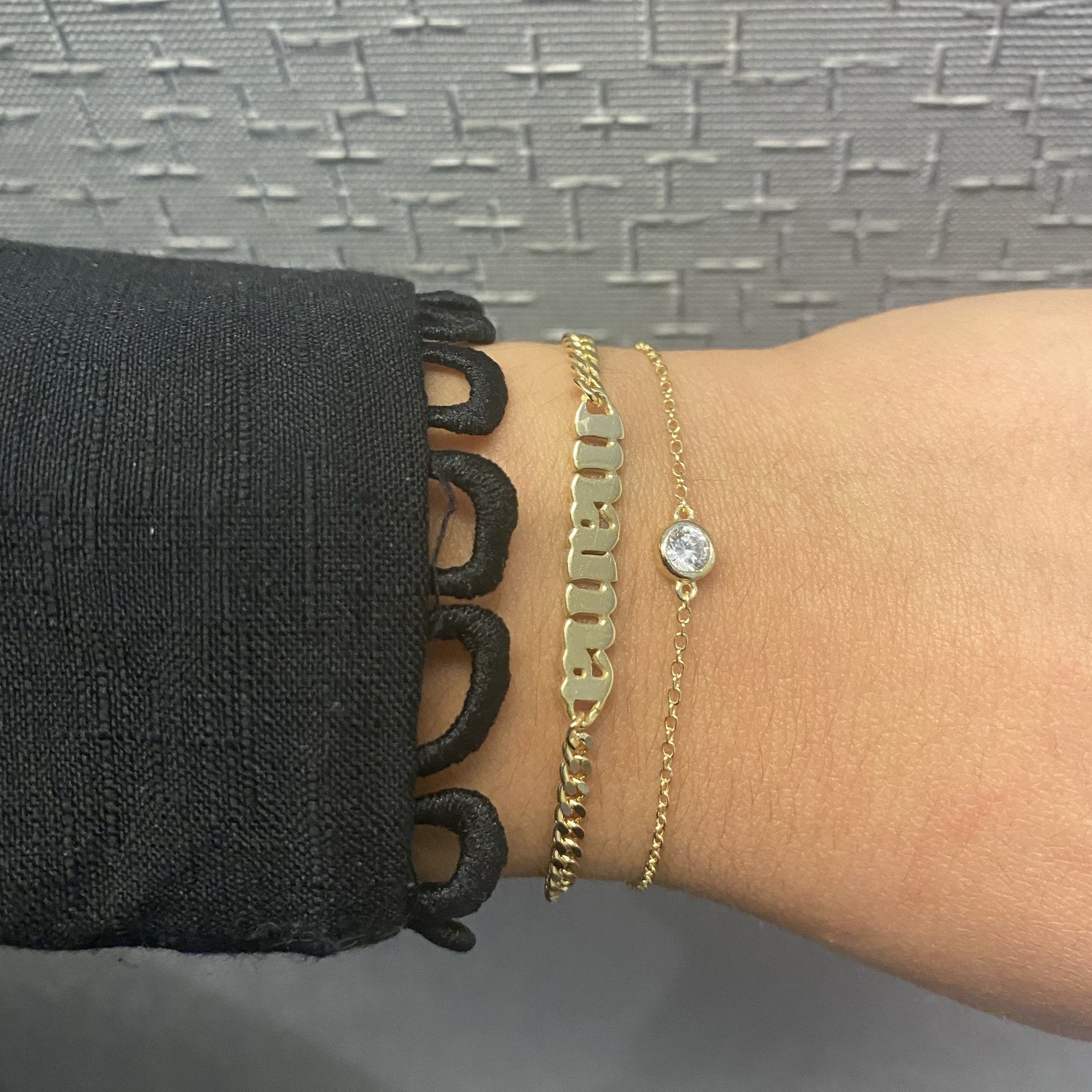 ‘mama’ Bracelet Big Link Chain - Retail Therapy Jewelry