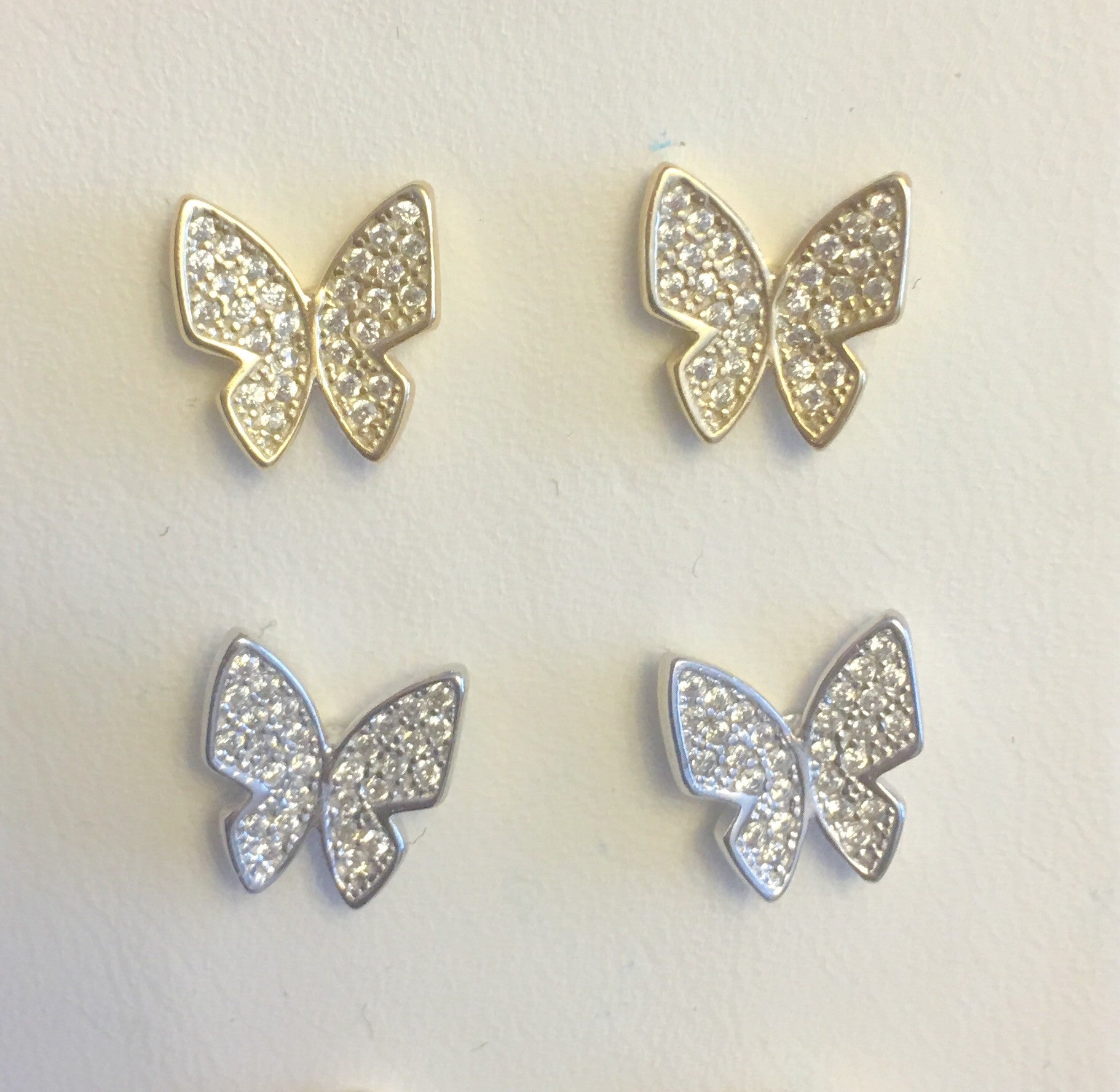 Butterfly Stud Earrings - Retail Therapy Jewelry