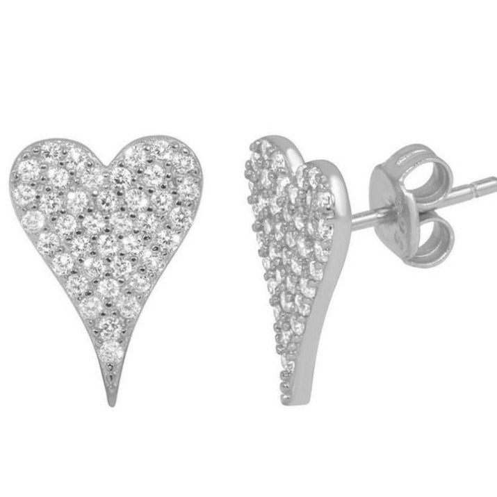 Leia Mini Heart Earrings - Retail Therapy Jewelry